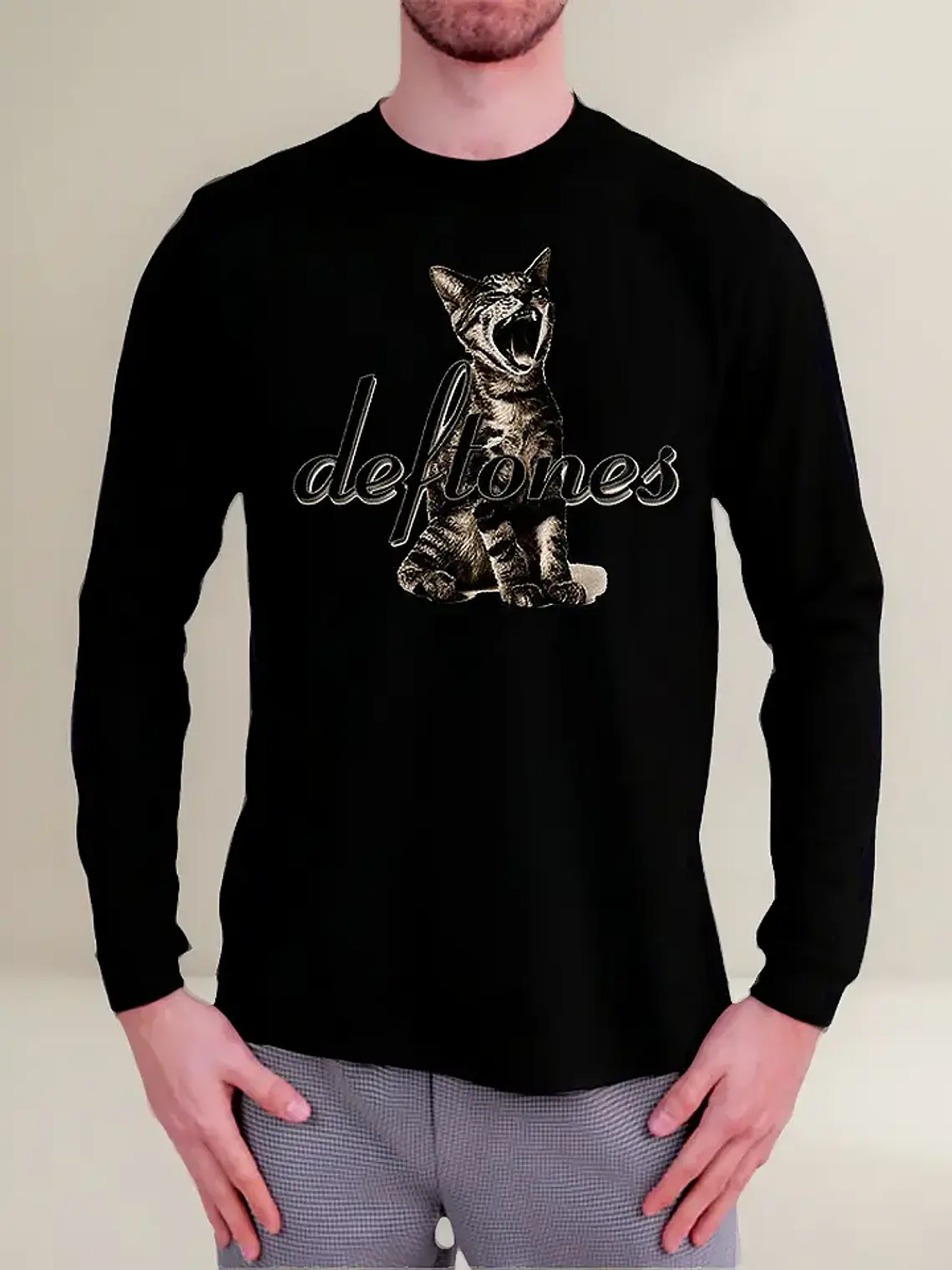 Polera Manga Larga Deftones - Ver 03 - (like) Linus 1