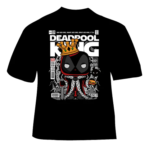 Polera Deadpool - Ver 05 - King Deadpool