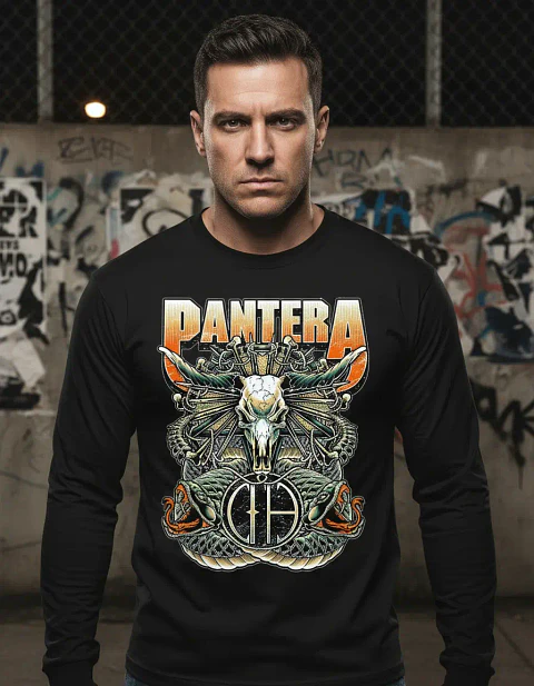 Polera Manga Larga Pantera - Ver 10 - Vale Gamess