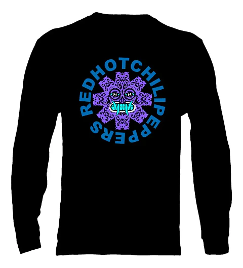 Polera Manga Larga Red Hot Chili Peppers - Ver 02 - Logo