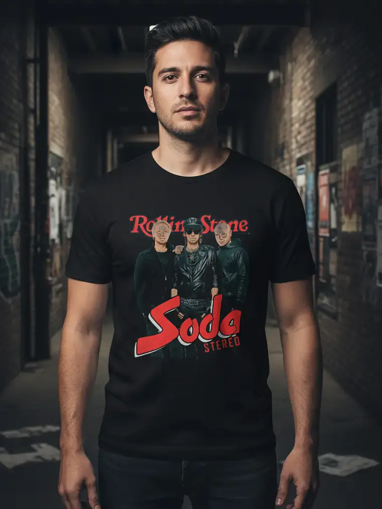 Polera Soda Stereo - Ver 04 - Rolling Stone 1