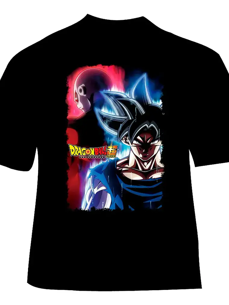 Polera Dragon Ball - Ver 09 - Goku Vs Jiren 1