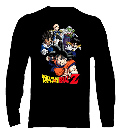 Polera Manga Larga Dragon Ball - Ver 06 - Vale Gamess