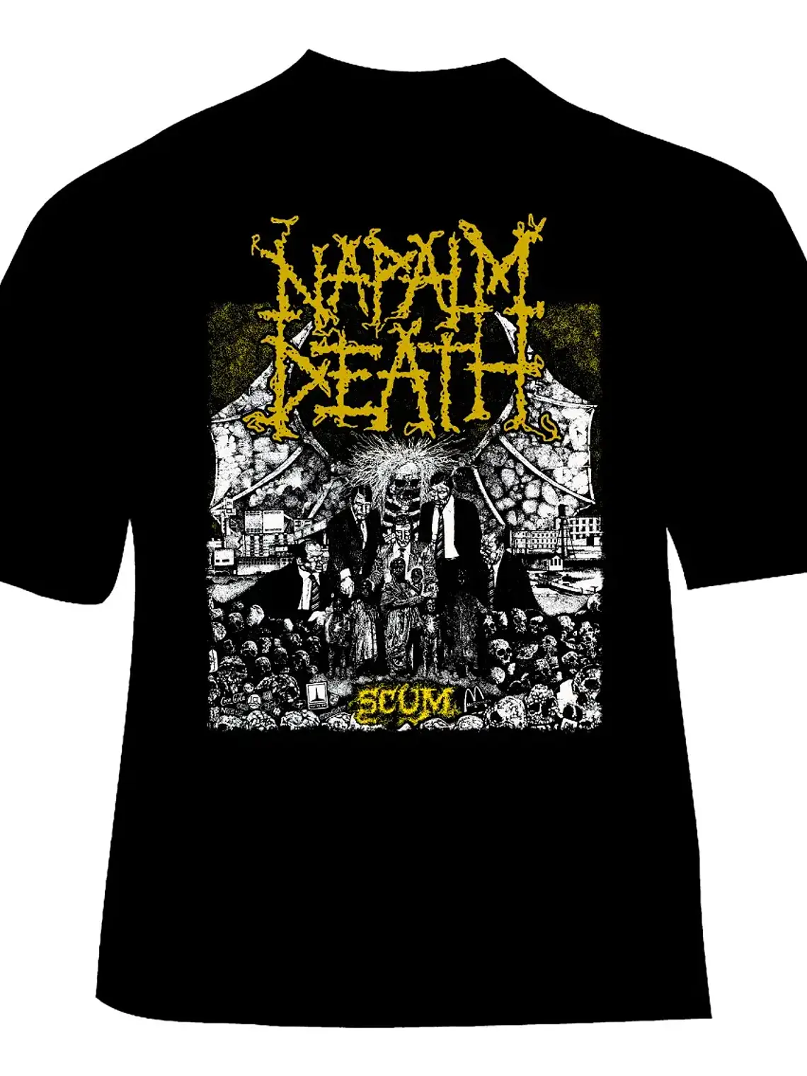 Polera Napalm Death - Ver 11 - Scum 1