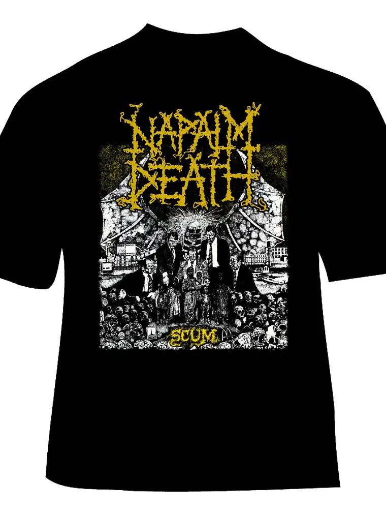 Polera Napalm Death - Ver 11 - Scum 1