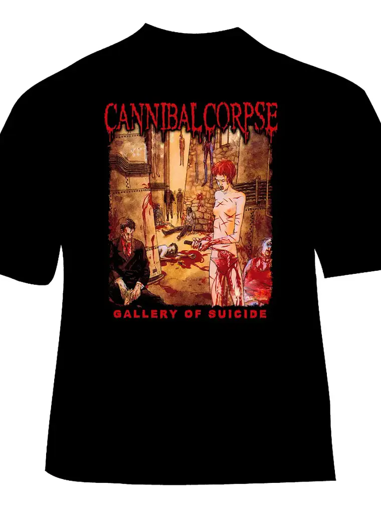 Polera Cannibal Corpse - Ver 03 - Gallery Of Suicide 1