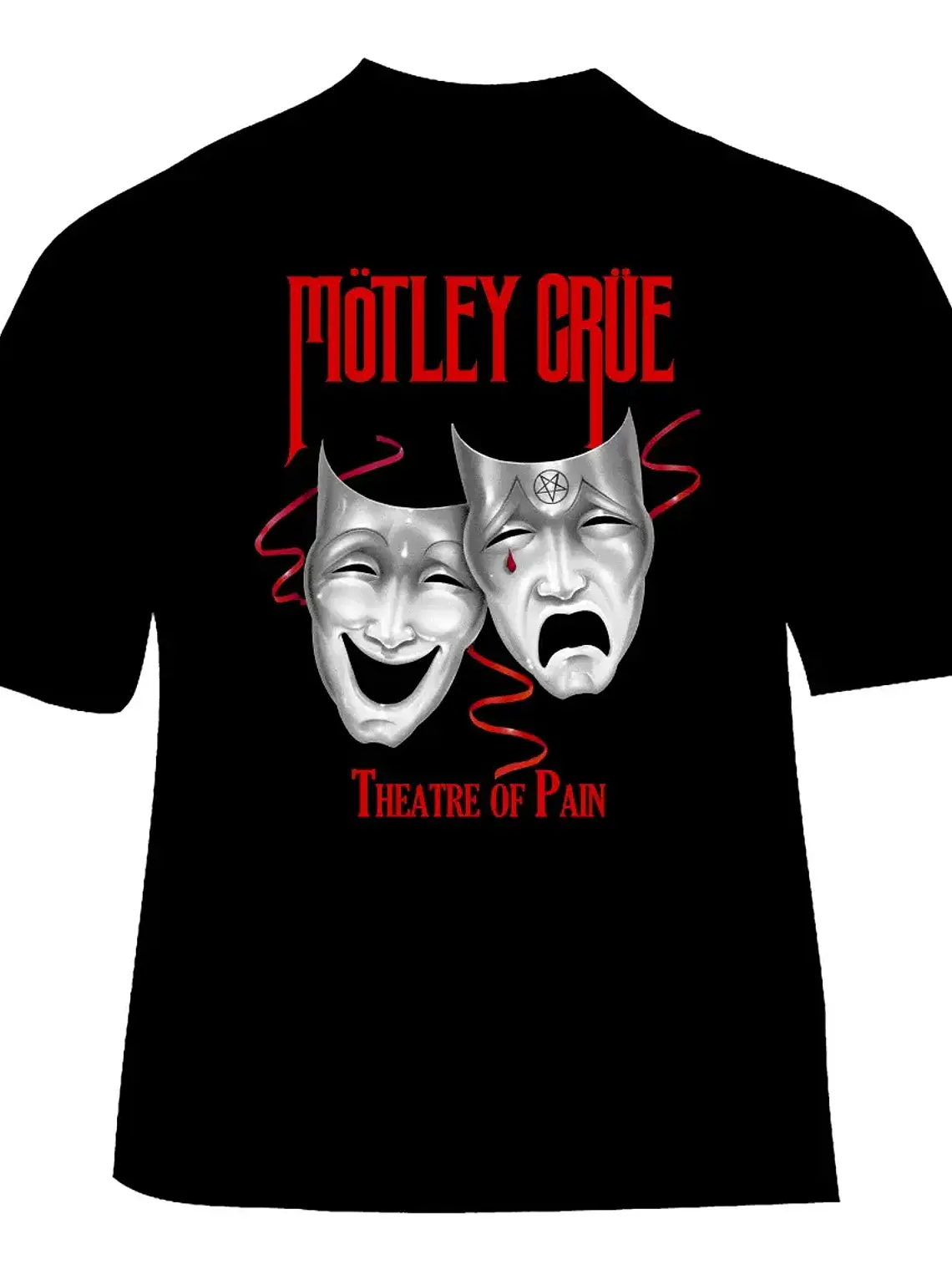 Polera Motley Crue - Ver 12 - Theatre Of Pain 1