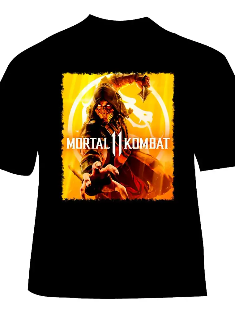 Polera Mortal Kombat - Ver 04 - Mortal Kombat 11 1