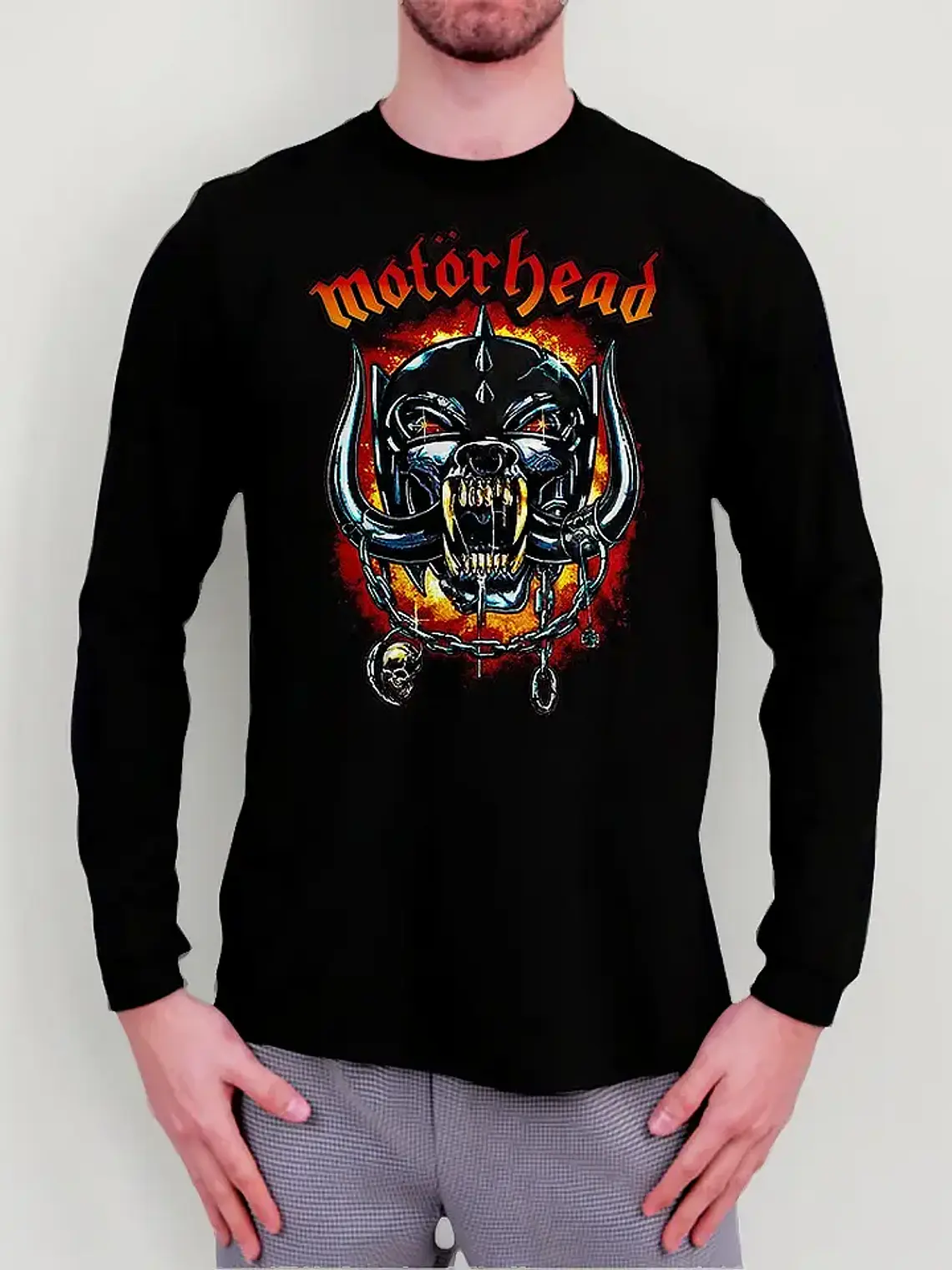 Polera Manga Larga Motorhead - Ver 10 - Motorhead 1