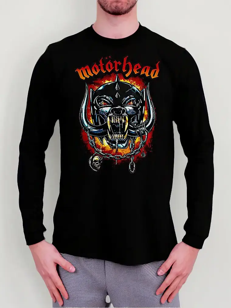 Polera Manga Larga Motorhead - Ver 10 - Motorhead 1
