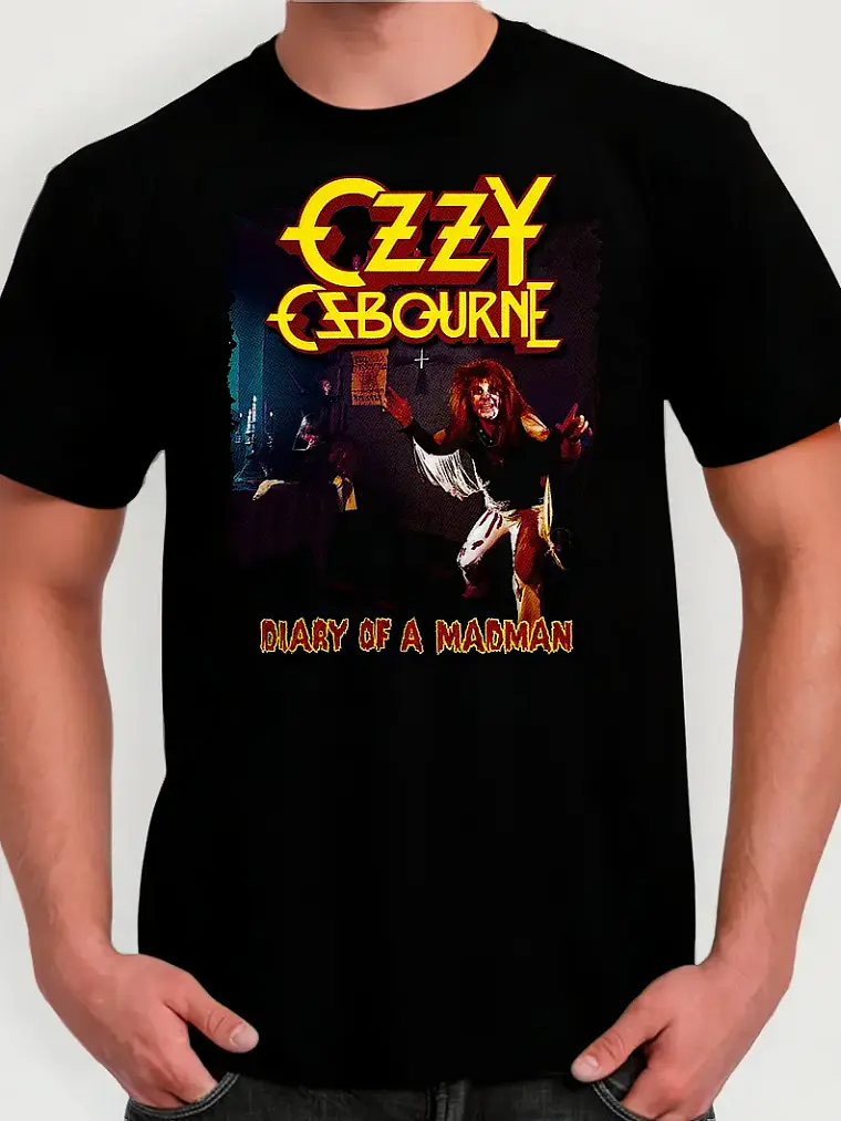 Polera Ozzy Osbourne - Ver 02 - Diary Of A Madman 1