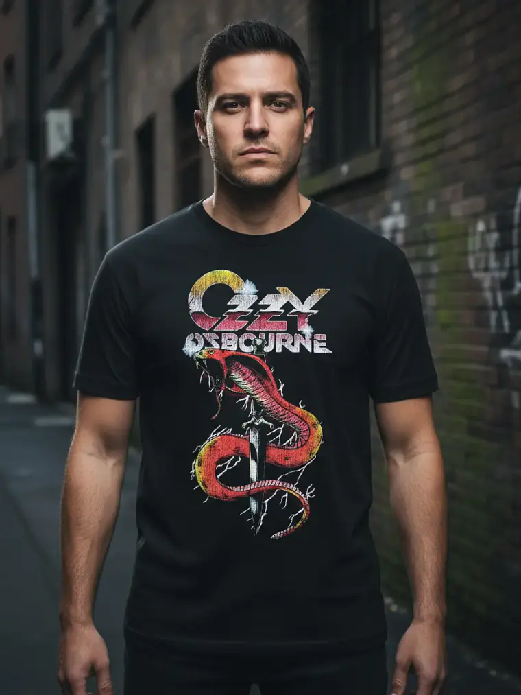 Polera Ozzy Osbourne - Ver 16 - Vale Gamess 1