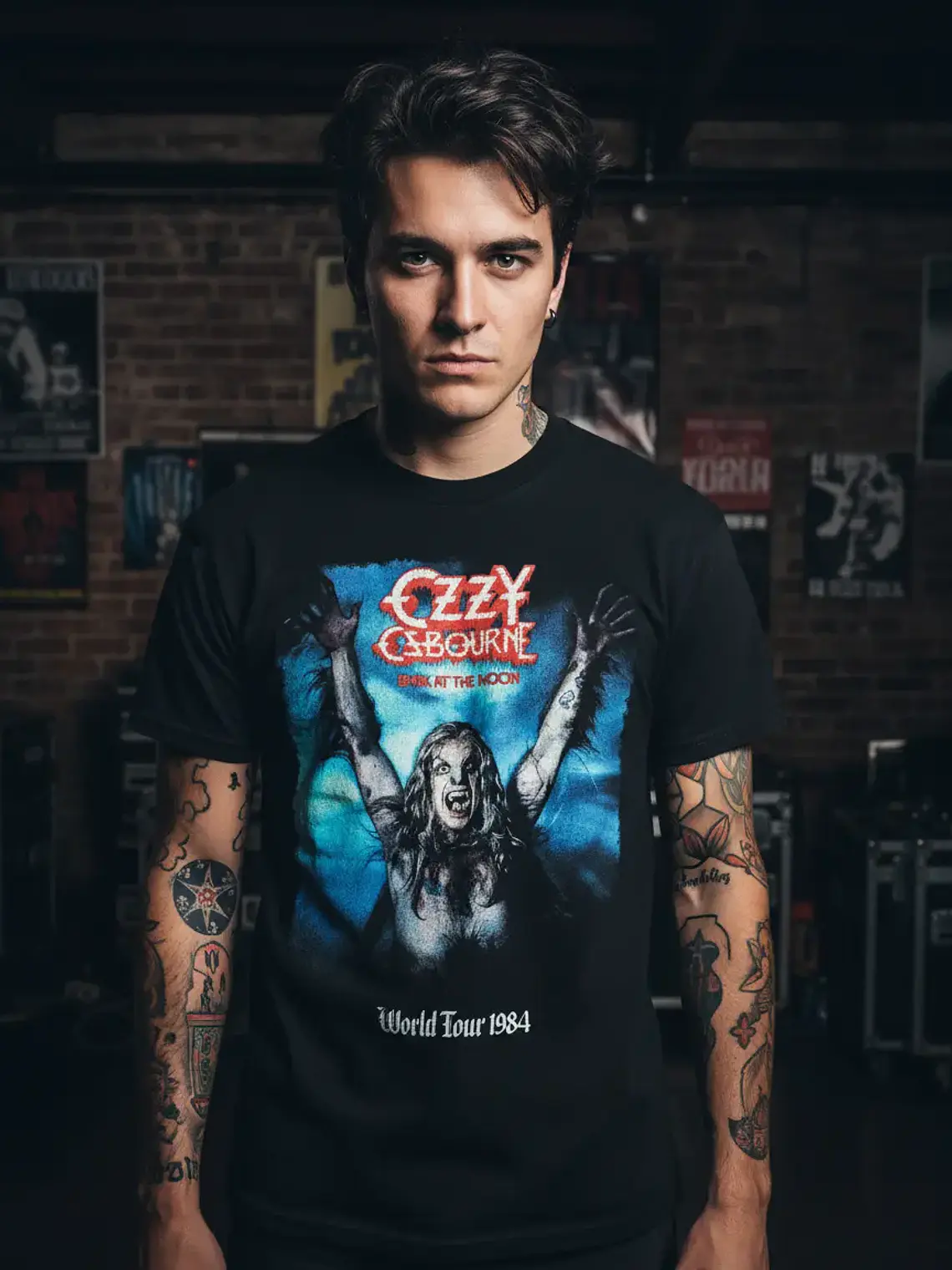 Polera Ozzy Osbourne - Ver 07 - World Tour 1984 1