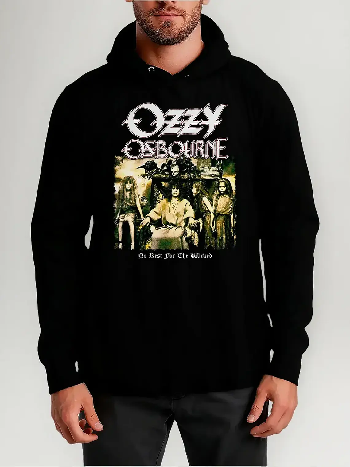 Poleron Ozzy Osbourne - Ver 11 - No Rest For The Wicked 1