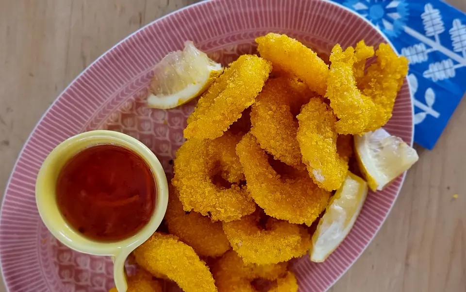 Camarones ecuatorianos apanados en Panko con salsa agridulce (25un) 3