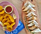 Camarones ecuatorianos apanados en Panko con salsa agridulce (25un) - Miniatura 2