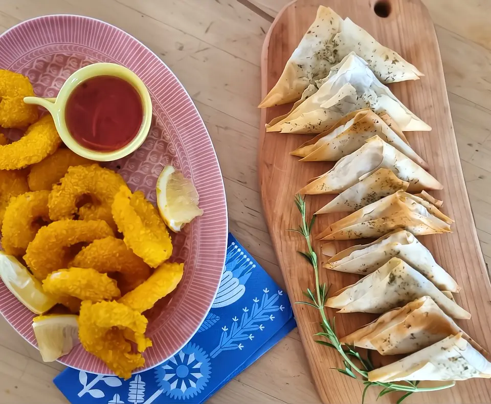 Camarones ecuatorianos apanados en Panko con salsa agridulce (25un) 2