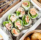 Rollitos de papel de arroz y salmón  - Miniatura 1