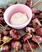 Brochetas de carne con tocino (25 unidades) - Miniatura 1