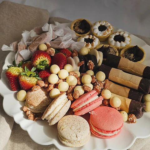 Tabla de picoteo dulce