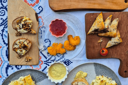 Menú Fin de Año: Pechuga de pavo relleno