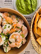 Camarones con salsa de palta y cilantro - Miniatura 1