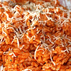 Arroz cremoso con tomates deshidratados y queso de cabra 