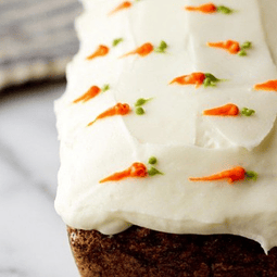 Carrot Cake con frosting de queso crema