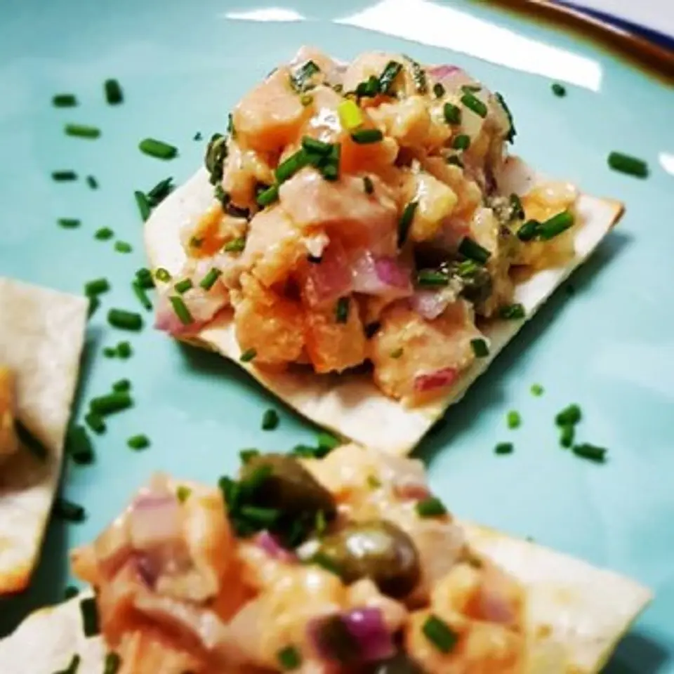 Ceviche de salmón Thai  1