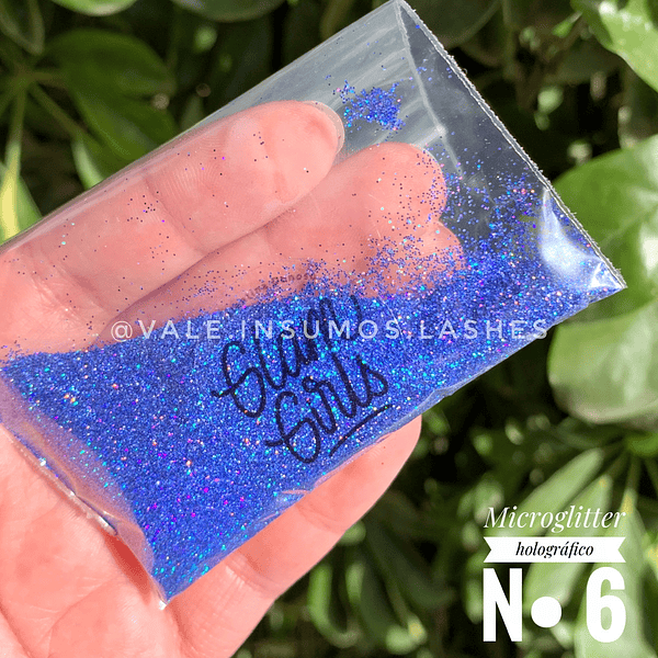 MICROGLITTER HOLOGRÁFICO N• 6