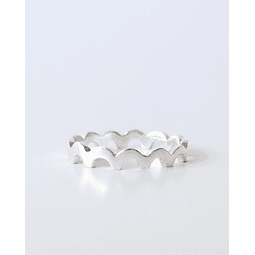 Anillo Cinta Nube 
