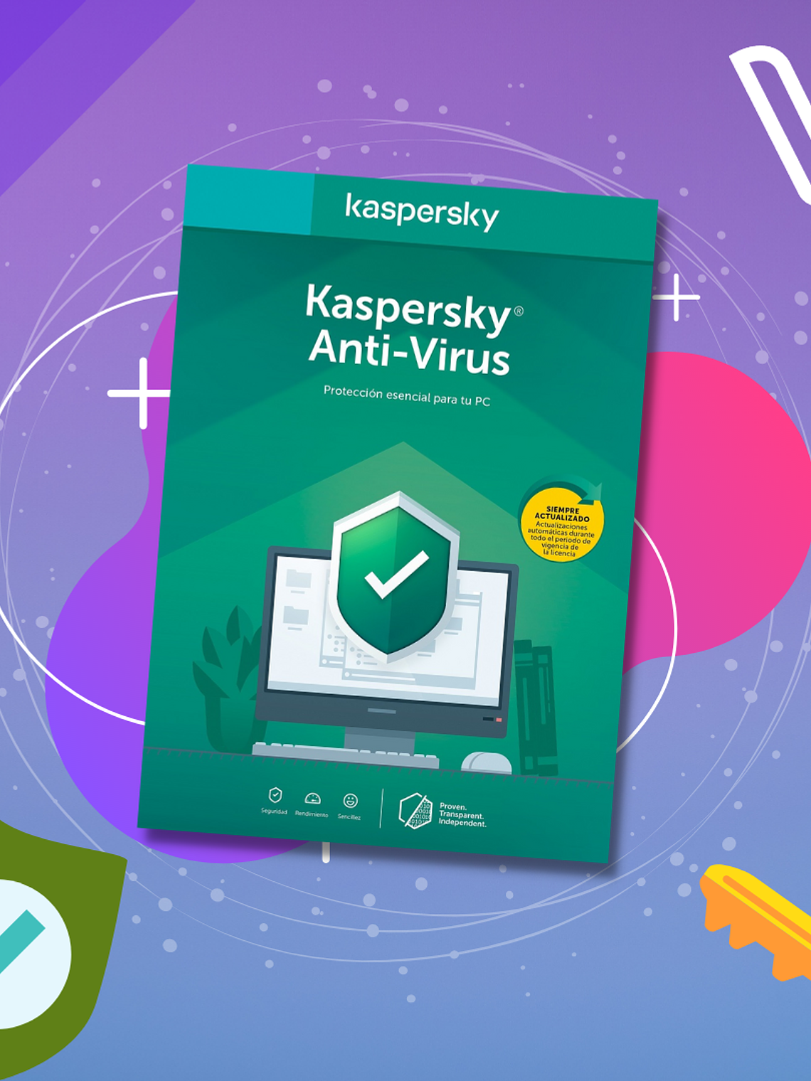 Kaspersky Anti-Virus Licence Key (1 PC - 1 año) 1