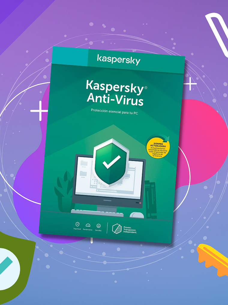 Kaspersky Anti-Virus Licence Key (1 PC - 1 año) 1