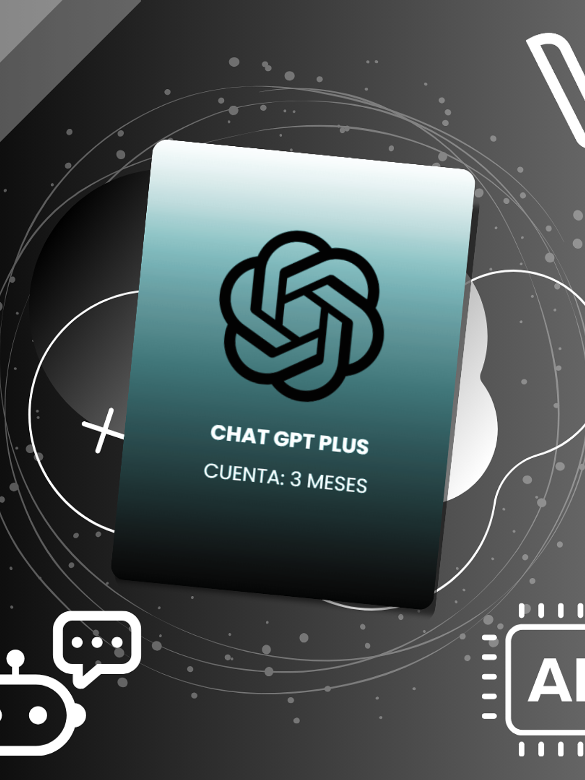 Chat GPT Plus Account (1 usuario - 3 meses) 1