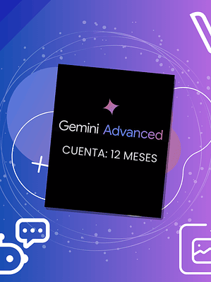 Gemini Advanced Account (1 user - 1 year)