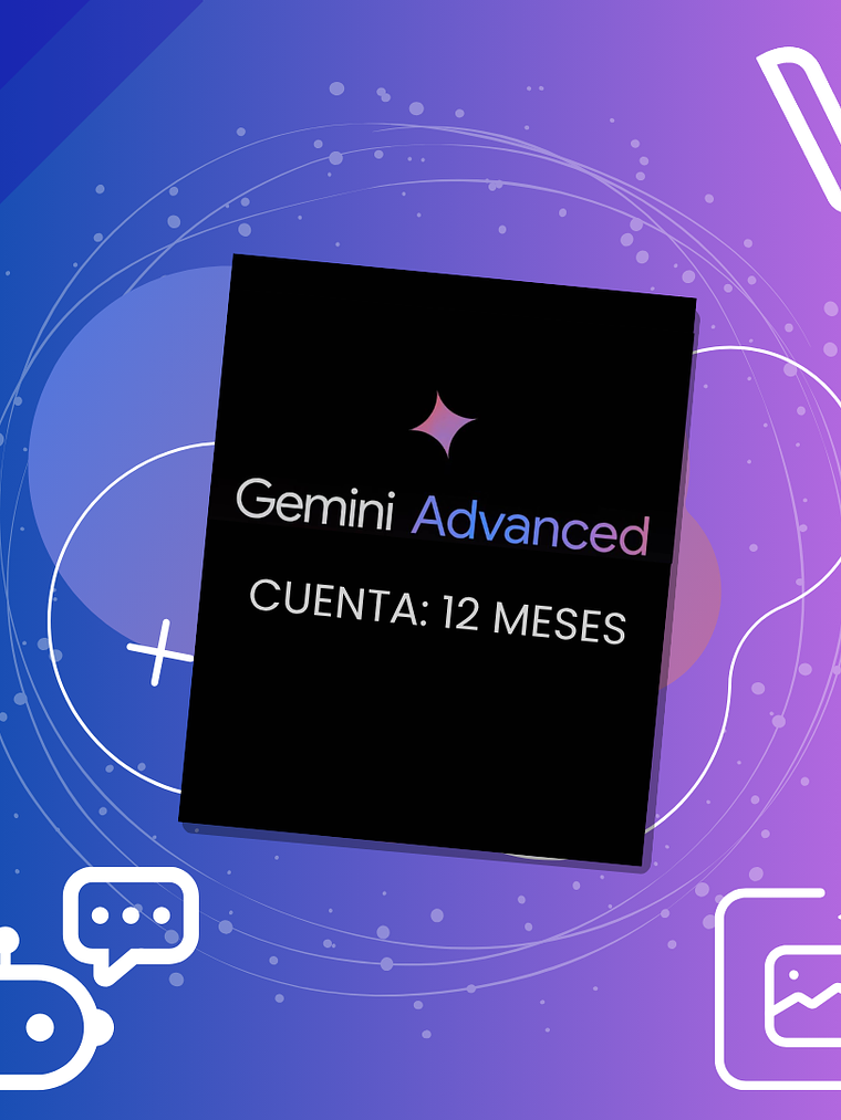 Gemini Advanced Account (1 usuario - 1 año) 1
