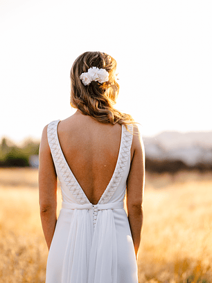 Vestido Novia María Jesús V. 