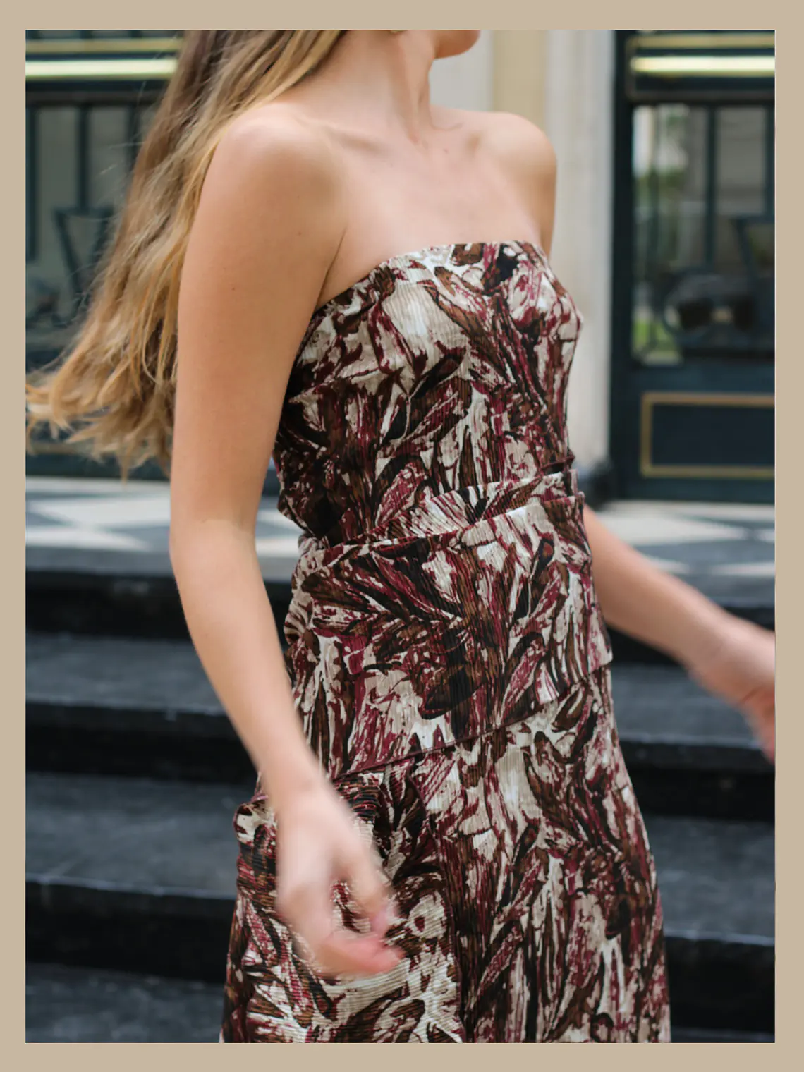 Vestido Amalfi-Marrón 1