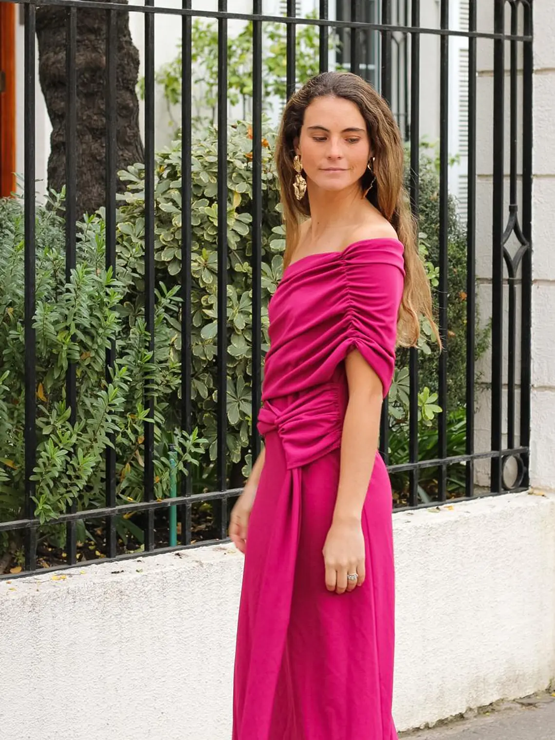 Vestido Positano-Fucsia 3