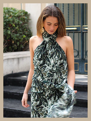 Vestido Portofino-verde