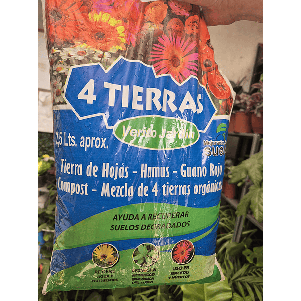 Tierra de hojas 2,5 Lts