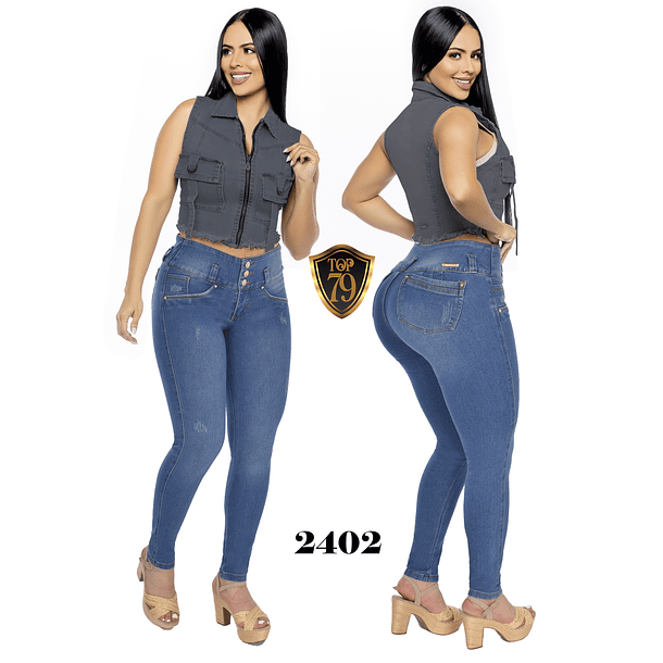 Jeans Dama Levantacola