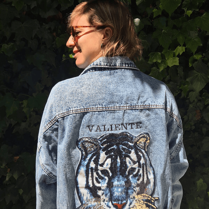 Chaqueta de Jeans Valiente Tigre 2