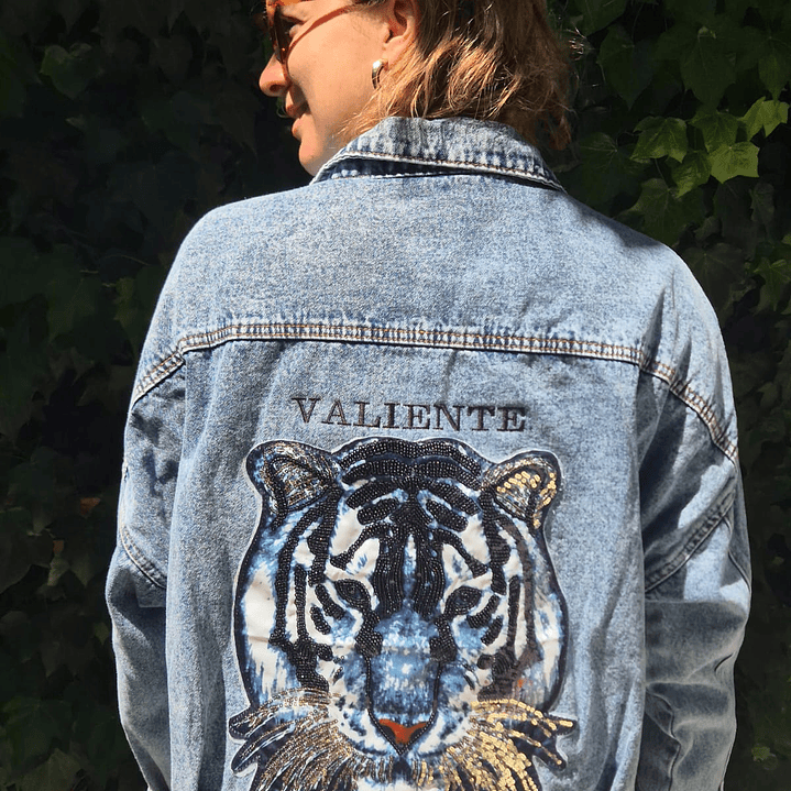 Chaqueta de Jeans Valiente Tigre 4