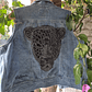 Chaqueta de jeans sin mangas Pantera - Miniatura 1