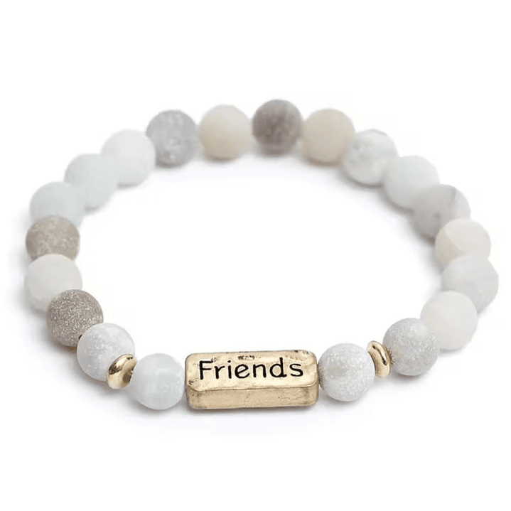 Pulsera piedras naturales-Friends 1