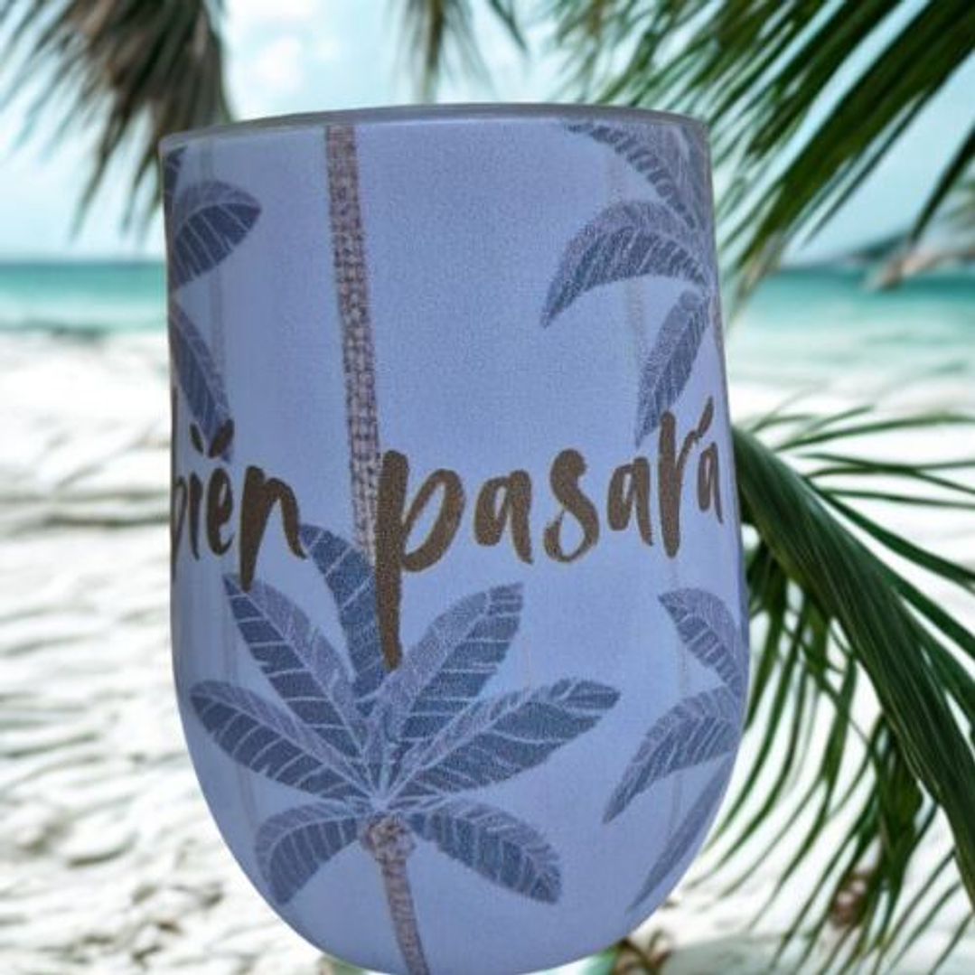 Vaso térmico-Esto también pasará palmeras 2