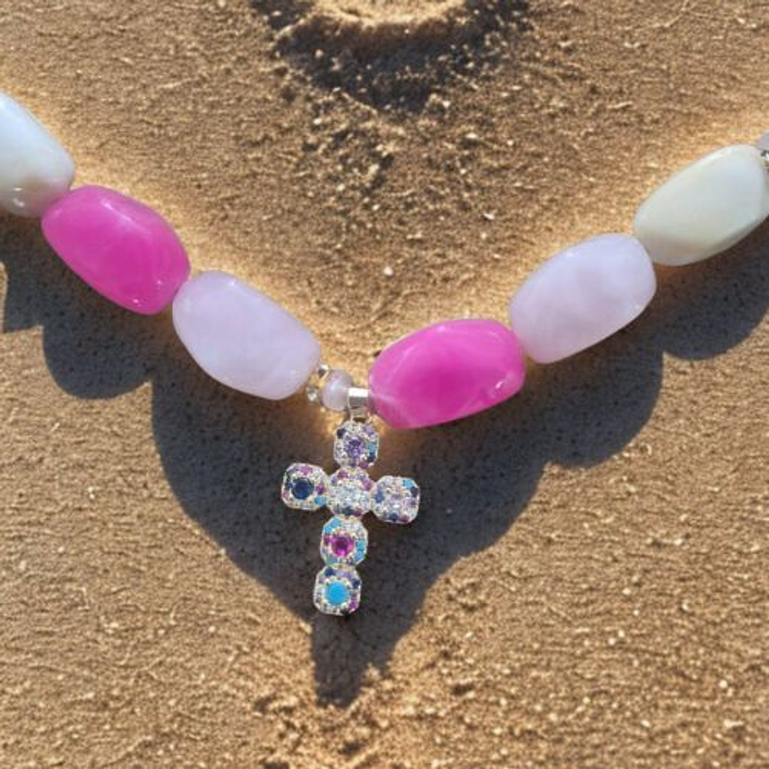 Collar Cruz-Piedras 2