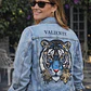 Chaqueta de Jeans Valiente Tigre - Miniatura 5