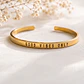 Pulseras de acero inoxidable con frases - Miniatura 1